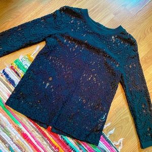 Banana Republic lacy blouse